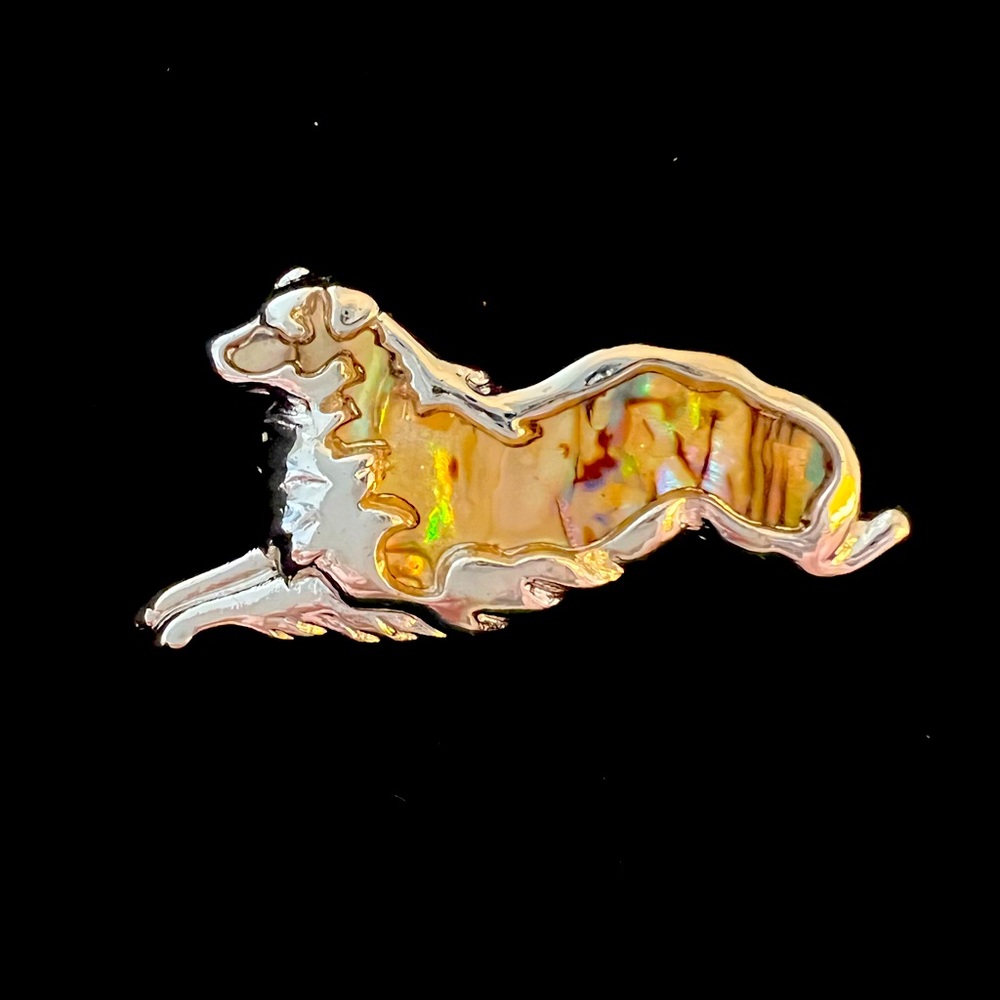 Australian Shepherd pin.